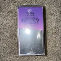 POKEMON TCG SWORD & SHIELD FUSION STRIKE ETB FACTORY SEALED WITH PROTECTOR - Image 2