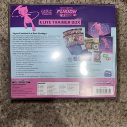 POKEMON TCG SWORD & SHIELD FUSION STRIKE ETB FACTORY SEALED WITH PROTECTOR - Image 3