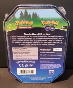POKEMON GO PIKACHU TIN FACTORY SEALED #3 - Image 2