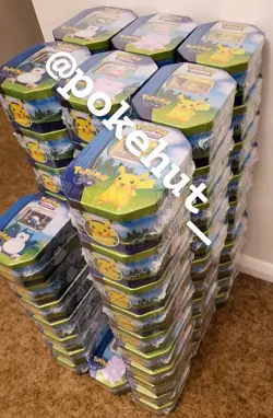 POKEMON GO PIKACHU TIN FACTORY SEALED #3 - Image 5