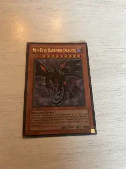 Red-Eyes Darkness Dragon 1st Edition SD1-EN001 Yu-Gi-Oh! Super Rare - NM - Image 1