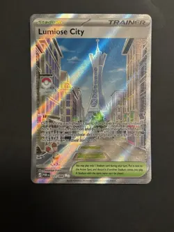 Lumiose City 111/088 Me03: Perfect Order Holo Pokemon NM - Image 1