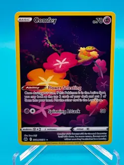 Pokemon TCG Comfey Crown Zenith: Galarian Gallery GG14/GG70 Holo Holo Rare NM - Image 1
