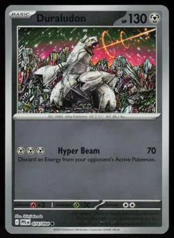 Duraludon 074/094 Common Phantasmal Flames Pokemon Reverse Holo Near Mint - Image 1