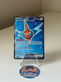 Rotom ex 111/094 Ultra Rare Phantasmal Flames Near Mint - Image 1