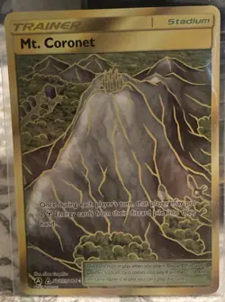 Mt. Coronet SV89 - Pokemon Hidden Fates Shiny Vault Trainer - Image 1