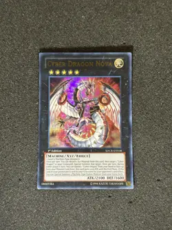Yugioh Cyber Dragon Nova - SDCR-EN038 - 1st Edition - Ultra Rare - DMG - Image 1