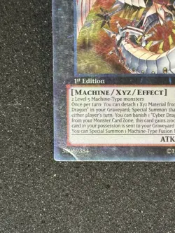 Yugioh Cyber Dragon Nova - SDCR-EN038 - 1st Edition - Ultra Rare - DMG - Image 2