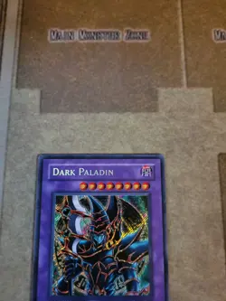 YUGIOH DARK PALADIN DMG-001 SECRET LIMITED ED LP/MP BLEED FOIL - Image 4