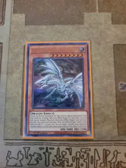YUGIOH BLUE-EYES ALTERNATIVE WHITE DRAGON LDS2-EN008 ULTRA 1ST ED NM - Image 1