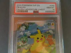 Pikachu 088 Sv: Scarlet & Violet Promo Cards Holo PSA 10 - Image 2