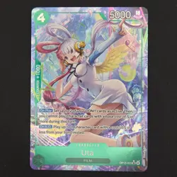 One Piece TCG Uta OP13-023 SR Alt Art Parallel Carrying on his Will English - NM - Image 1