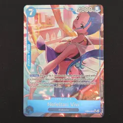 One Piece TCG Nefeltari Vivi EB04-025 Alt Art The Azure Sea's Seven English - NM - Image 1