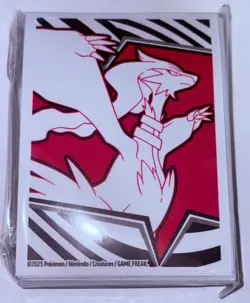 White Flare Pokemon ETB Card Sleeves 65 Ct - Image 1