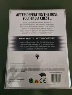 Magic MTG Adventures In The Forgotten Realms 15 Card Collectors Booster Sealed - Image 2