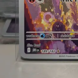 Pokemon Card Rapidash 189/182 Destined Rivals Illustration Rare Near Mint TCG - Image 5