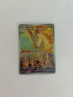 Rapidash 189/182 Illustration Rare Destined Rivals Pokemon Near Mint - Image 1