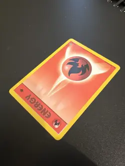 Fire Energy 107/111 Neo Genesis 1st Edition 2000 Pokemon Card NM - Image 5