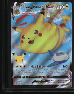 Pokemon Celebrations Flying Pikachu VMAX 007/025 NM - Image 1