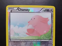 Pokemon - Chansey 81/108 Reverse Holo Common Black & White Dark Exploreres - Image 2