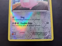 Pokemon - Chansey 80/108 Reverse Holo Common Black & White Dark Exploreres - Image 3