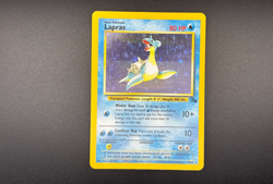 Lapras 10/62 Pokemon Fossil Unlimited Holo Rare Card WOTC TCG Lightly Played LP - Image 1