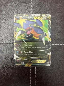Pokemon TCG - Garchomp EX - XY09 - XY Promos - PL Ultra Rare (2014) - Image 1