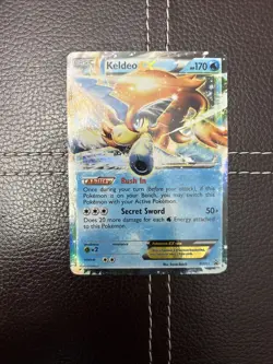 Pokemon TCG - Keldeo EX - BW61 - Black and White Promos - HP Holo Rare (2012) - Image 1