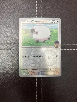 Pokemon TCG - Hop's Wooloo - 135/159 - Journey Together - NM Reverse Holo (2025) - Image 1
