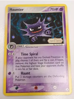 Haunter 35/92 Ex Legend Maker Stamped Reverse Holo Pokemon Card - Image 1