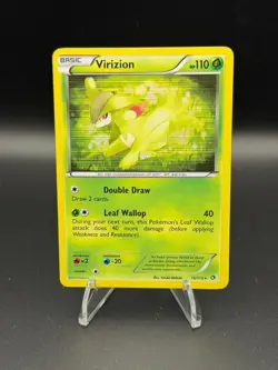 Virizion 15/113 Holo Holo Rare Legendary Treasures Pokemon Holo Lightly Played - Image 1
