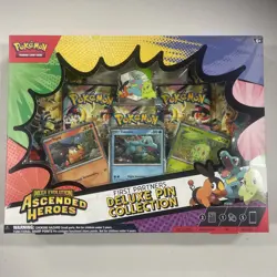 Pokemon Ascended Heroes First Partner Deluxe Pin Collection Sealed New - Image 1