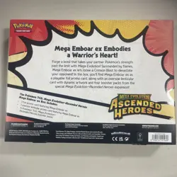 Pokemon TCG Mega Evolution Ascended Heroes Mega Emboar ex Box - Image 5