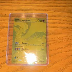 Pokemon TCG Reshiram 114/113 Legendary Treasures Secret Rare Full Art Holo - Image 3