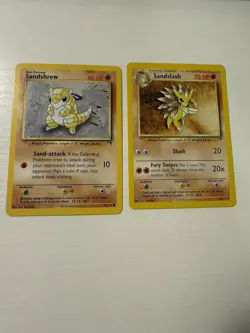 Pokemon Lot Sandshrew And Sandslash Legendary Collection - Image 1