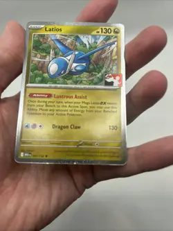 101/132 Latios Prize Pack Series 8 Stamped Pokemon TCG Mega Cosmos Holo - Image 5