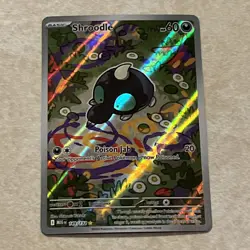 Shroodle 149/132 Mega Evolution Illustration Rare Pokemon TCG - Image 1
