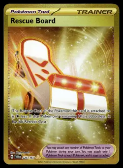 Rescue Board 225/167 Hyper Rare Twilight Masquerade Pokemon Holo Near Mint - Image 1