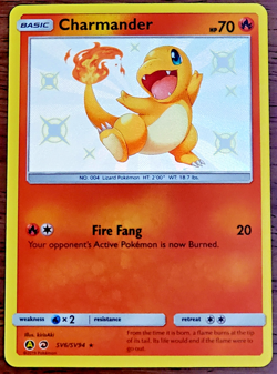 🔴MINT🔴 Pokemon - CHARMANDER SV6/SV94 HOLO Hidden Fates - Image 1