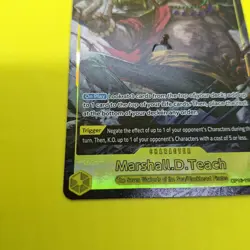 Marshall D Teach (Alt Art) OP16-119 SEC The Time of Battle ONE PIECE tcg ENGLISH - Image 2