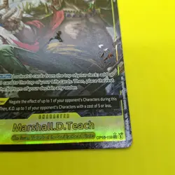 Marshall D Teach (Alt Art) OP16-119 SEC The Time of Battle ONE PIECE tcg ENGLISH - Image 3