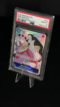 2023 One Piece EN Gift Collection 2023 #059 Boa Hancock PSA 10 GEM MINT - Image 3