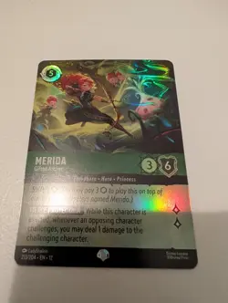 Disney Lorcana TCG Merida Gifted Archer 213/204 Epic Wilds Unknown - Image 1