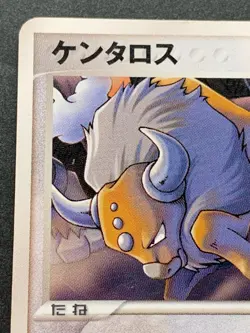 Pokemon card Tauros 008/009 PokePark Promo 2005 Pokemon TCG Japan Nintendo Rare - Image 2