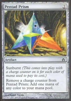 Pentad Prism -Foil Medium Play MTG Fifth Dawn - Image 1