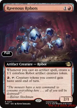 Ravenous Robots (Extended Art) [Magic TMT - 271] Foil - Image 1