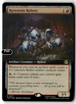 Ravenous Robots (Extended Art) [Magic TMT - 271] Foil - Image 2