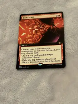 Jeska's Will (Extended Art) Commander Legends Regular, PlayCard, Mtg, Magic - Image 1