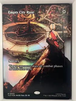 Empty City Ruse (Borderless) Foil M Avatar: The Last Airbender: Eternal-Legal 3 - Image 1