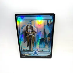 Island (275) 275 Land Streets of New Capenna Magic: The Gathering Foil LP - Image 1